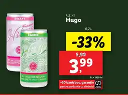 Lidl ALLINI Hugo Ofertă