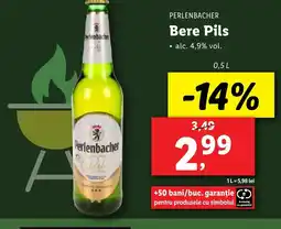 Lidl PERLENBACHER Bere Pils Ofertă