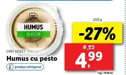 Lidl CHEF SELECT Humus cu pesto Ofertă