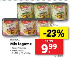 Lidl FRESHONA Mix legume Ofertă