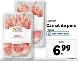 Lidl KULJANKA Cârnat de porc Ofertă