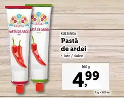 Lidl KULJANKA Pastǎ de ardei Ofertă