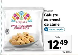 Lidl KULJANKA Găluşte cu cremă de alune Ofertă