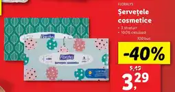 Lidl FLORALYS Şerveţele cosmetice Ofertă
