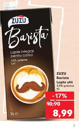 Kaufland ZUZU Barista Lapte uht Ofertă