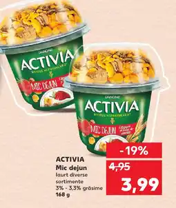 Kaufland ACTIVIA Mic dejun Ofertă