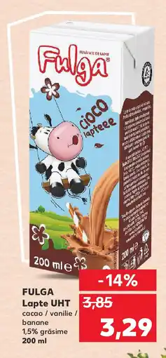 Kaufland FULGA Lapte UHT Ofertă