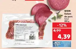 Kaufland Wein Salam de porc Ofertă