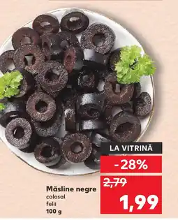 Kaufland Măsline negre Ofertă