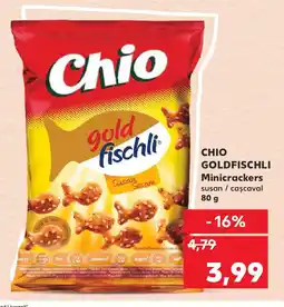 Kaufland CHIO Goldfischli Minicrackers Ofertă