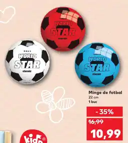 Kaufland Minge de fotbal Ofertă