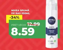 Simos Nivea spumă de ras Ofertă