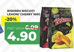 Simos Biskrem biscuiți lemon/cherry Ofertă