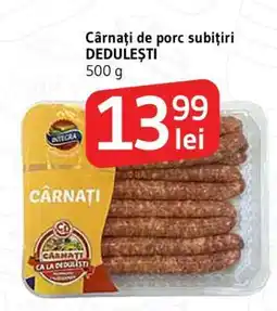 Supeco Cârnați de porc subțiri DEDULEȘTI Ofertă