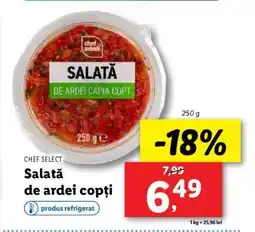 Lidl Salată de ardei copți Ofertă