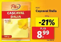 Lidl Cașcaval Dalia Ofertă