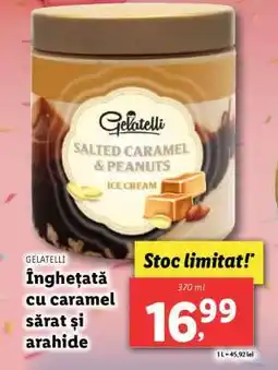 Lidl Înghețată cu caramel sărat și arahide Ofertă