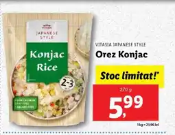 Lidl Orez Konjac Ofertă