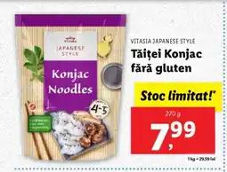 Lidl Vitasia Japanese Style Konjac Noodles Ofertă