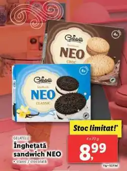 Lidl Înghețată sandwich NEO Ofertă
