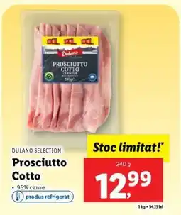 Lidl Prosciutto Cotto Ofertă