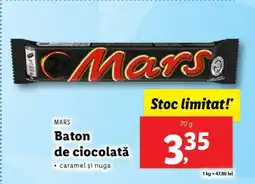 Lidl Baton de ciocolată Mars Ofertă