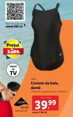 Lidl Costum de baie, damă Ofertă