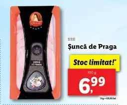 Lidl Șuncă de Praga Ofertă