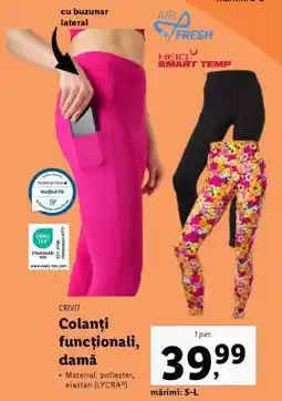 Lidl Colanți funcționali, damă Ofertă