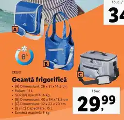 Lidl Geantă frigorifică Ofertă