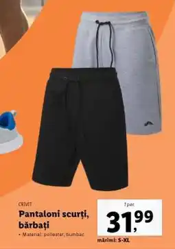 Lidl Pantaloni scurți bărbați Ofertă