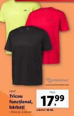 Lidl Tricou funcțional, bărbați Ofertă