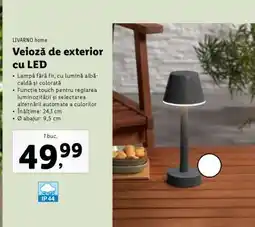 Lidl Veioză de exterior cu LED Ofertă