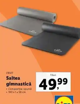 Lidl Saltea gimnastică Ofertă