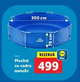 Lidl Piscină cu cadru metalic Ofertă