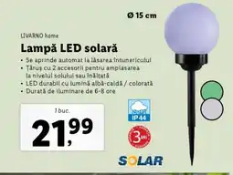 Lidl Lampă LED solară Ofertă
