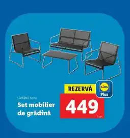 Lidl Set mobilier de grădină Ofertă