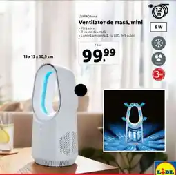 Lidl Ventilator de masă, mini Ofertă
