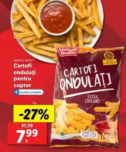 Lidl Cartofi ondulați pentru cuptor Ofertă