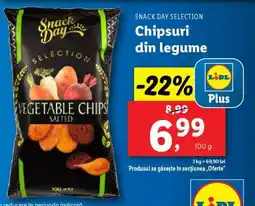 Lidl Snack Day Selection Vegetable Chips Ofertă