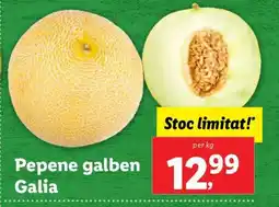 Lidl Pepene galben Galia Ofertă