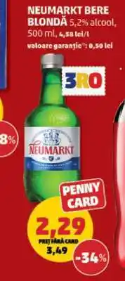 Penny NEUMARKT Bere blondă Ofertă