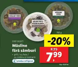 Lidl Măsline fără sâmburi Ofertă