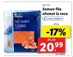 Lidl Somon file afumat la rece Ofertă
