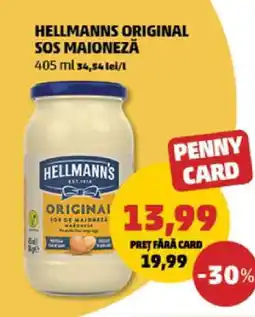 Penny HELLMANNS ORIGINAL SOS MAIONEZĂ Ofertă