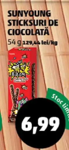 Penny SUNYOUNG STICKSURI DE CIOCOLATĂ Ofertă