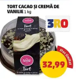 Penny Tort cacao și cremă de vanilie Ofertă