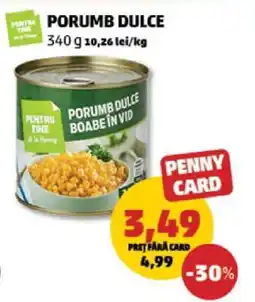 Penny Porumb dulce Ofertă