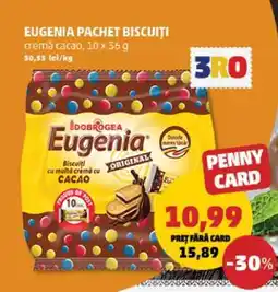 Penny EUGENIA PACHET BISCUIȚI Ofertă
