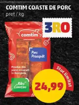 Penny COMTIM COASTE DE PORC Ofertă